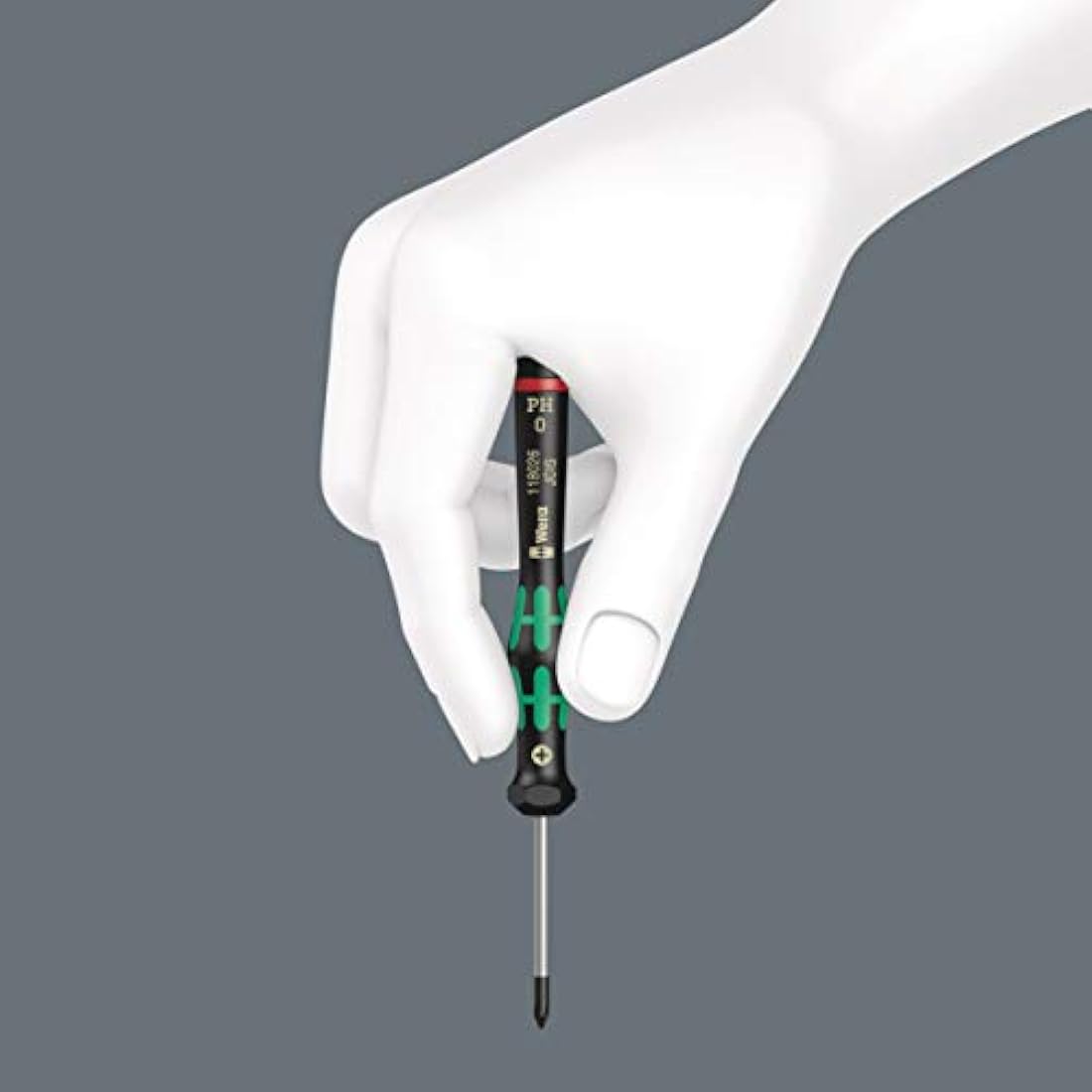 Wera 2035/6 A Kraftform Micro Screwdriver Set, for electronic applications, PH/SL, 6 Piece, 05118150001