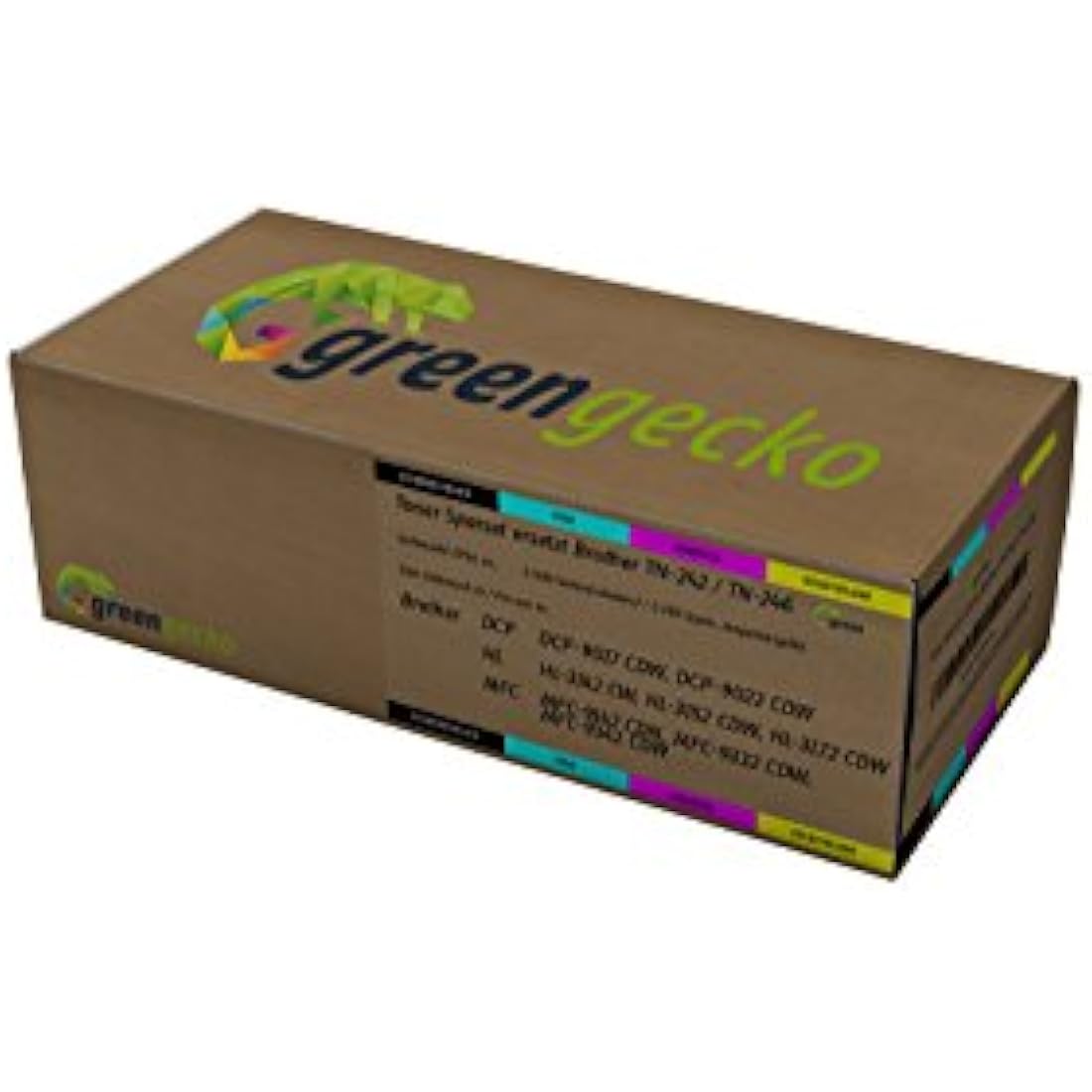 XXL Toner Set replacement Brother TN-242 / TN-246 | for Brother HL-3142cw, DCP-9022cdw, MFC-9142cdn, MFC-9332cdw, MFC-9342cdw / cartridges black, cyan, magenta, yellow