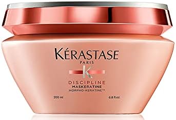 Kérastase Discipline, Restorative Anti-Frizz Hair Mask, For Unruly Hair, With Unique Morpho-Kératine Complex, Masque Maskératine, 200ml