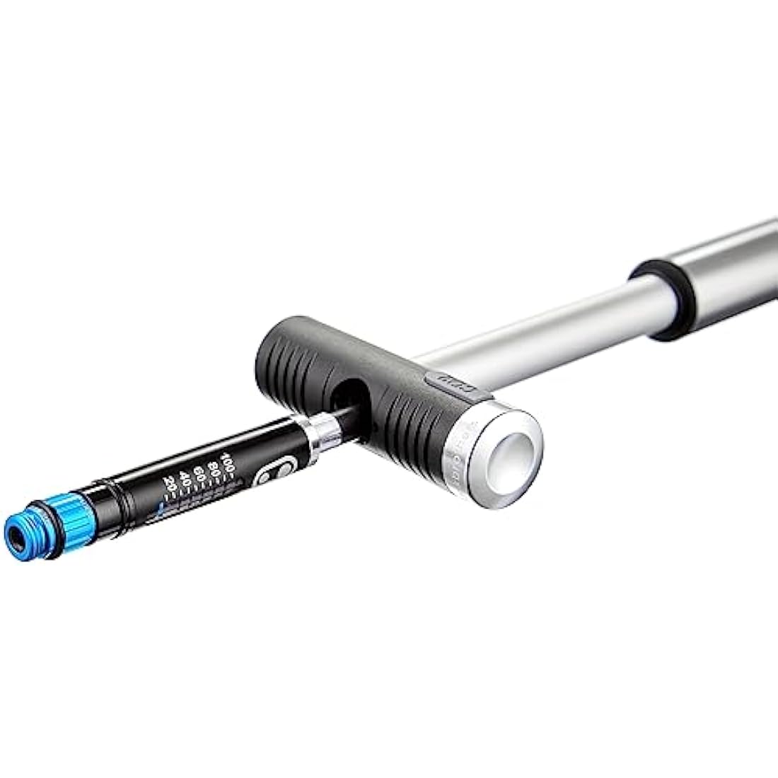 Crankbrothers Klic HV Mini Pump with Gauge and CO2