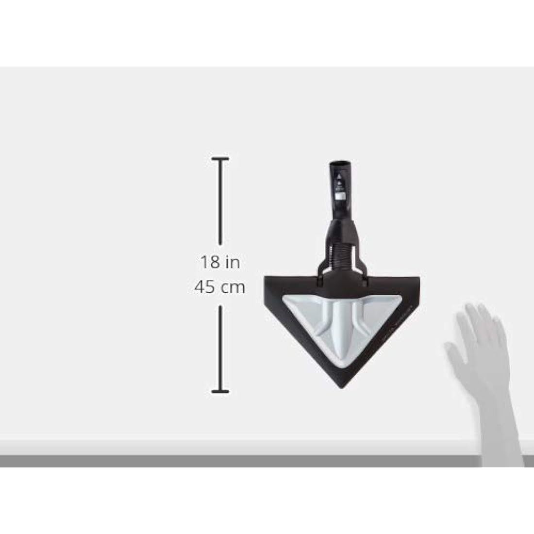 Rowenta ZR901801 Delta Parquet Nozzle for SFE, Black, Silver