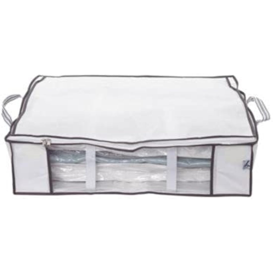 Lakeland Vacuum Clothes and Duvet Storage Tote Bag - 50L Underbed Stores Double Duvet & 4 Pillows