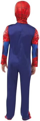Rubie's Official Marvel Spider-Man Deluxe Childs Costume, Kids Superhero Fancy Dress