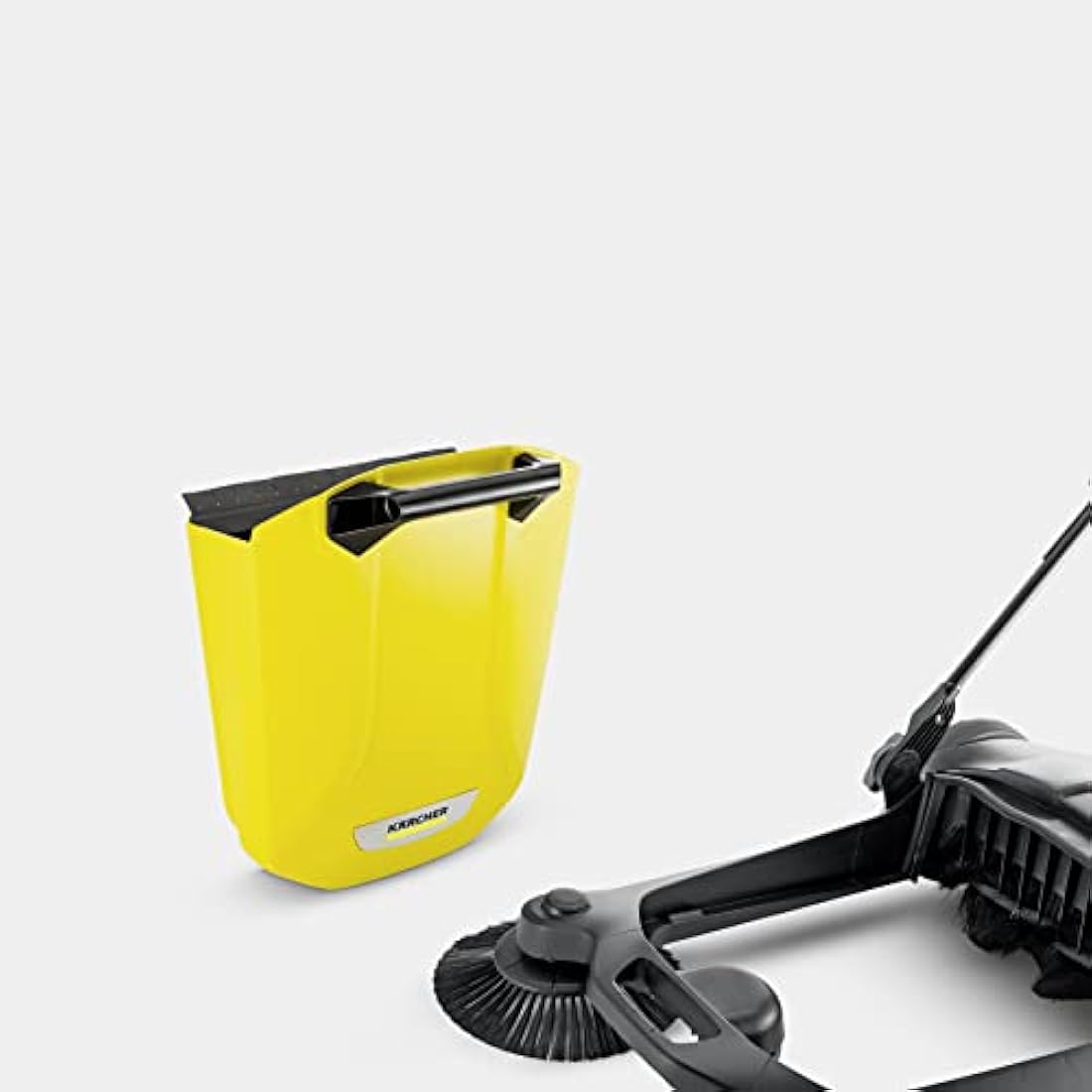 Karcher S 4 Twin Push Sweeper with brushes, for cleaning pavements, driveways and garden paths