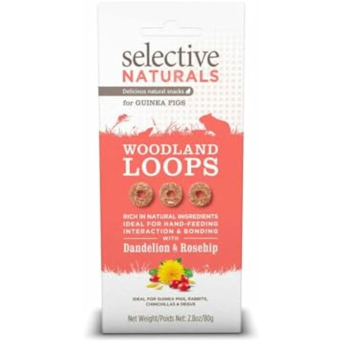 Supreme Selective Naturals Woodland Loops 80g, brown