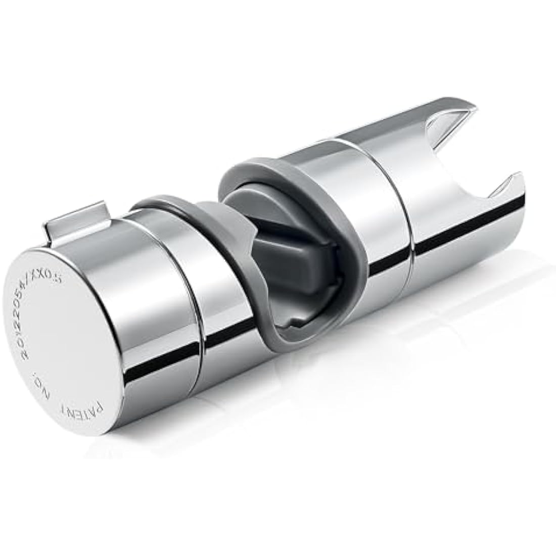 BBLIKE Shower Head Holder - 19-22mm ABS Adjustable Shower Holder Bracket, Universal Shower Head Holder Replacement for 18-25mm Slide Rod, Shower Head Accessories Parts, Chrome Plated