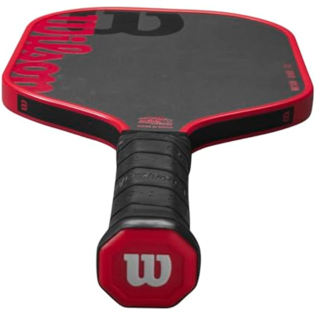 WILSON Blaze Series Pickleball Paddles - Grip Size 2-4 1/4", Black/Red
