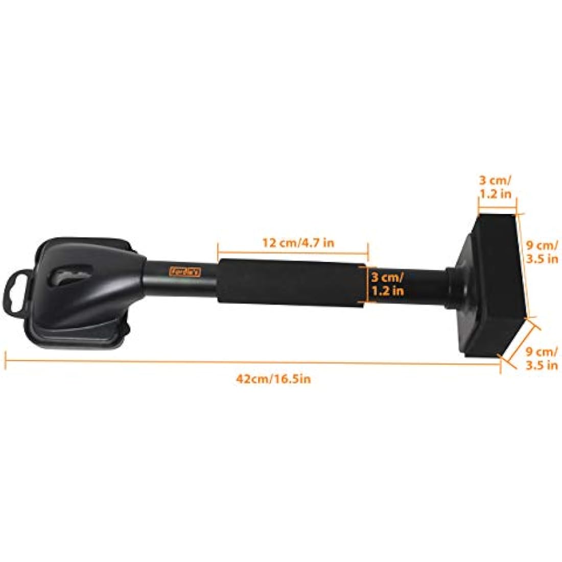 Fordle’s Knee Kicker Carpet Stretcher – Carpet Laying Fitting Tool – Heavy Duty - Soft Foam Pad and Handle – Comes with Knee Pads