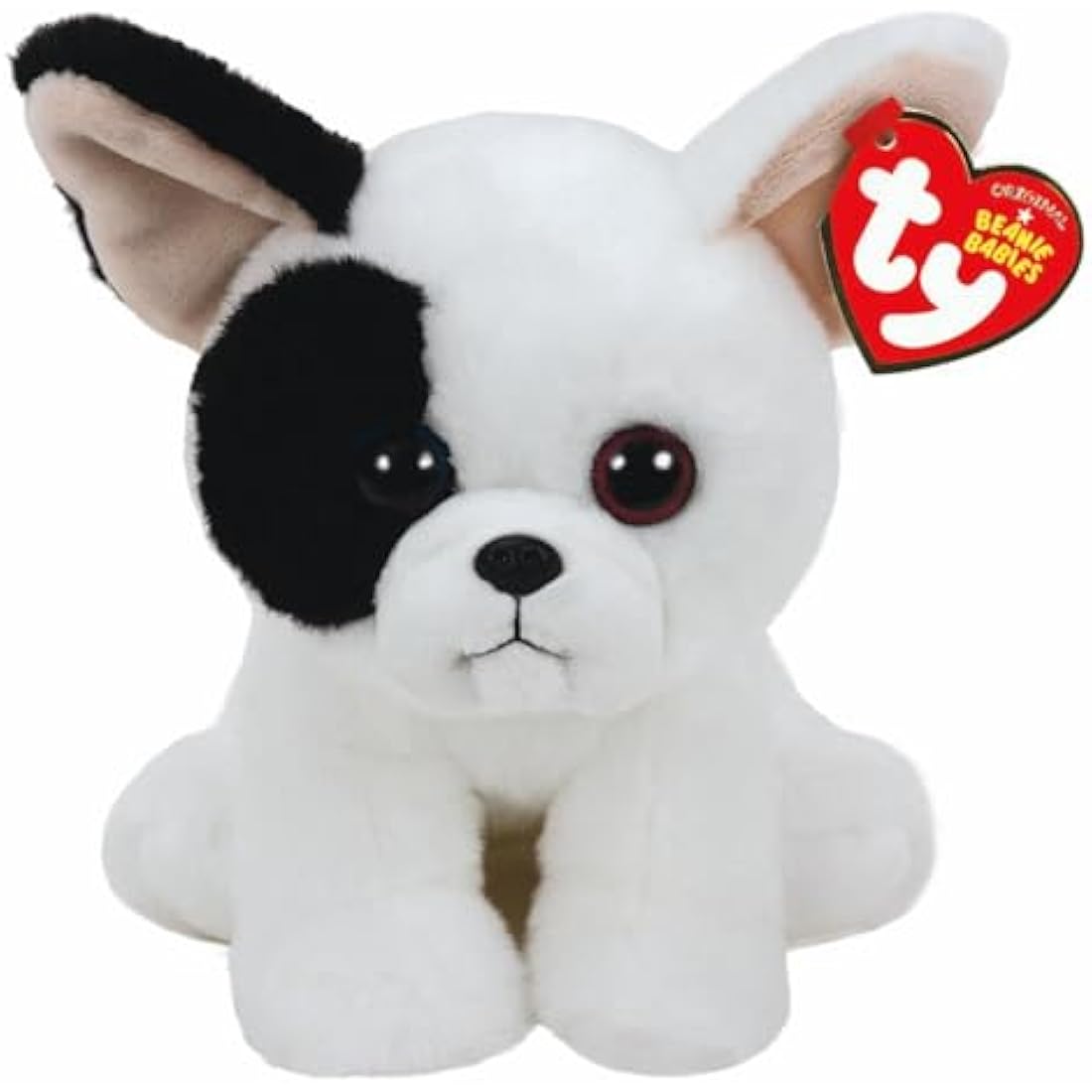 TY Toys 41203 French Bulldog Marcel Dog Beanie Babies, Multicolored, 15 cms high