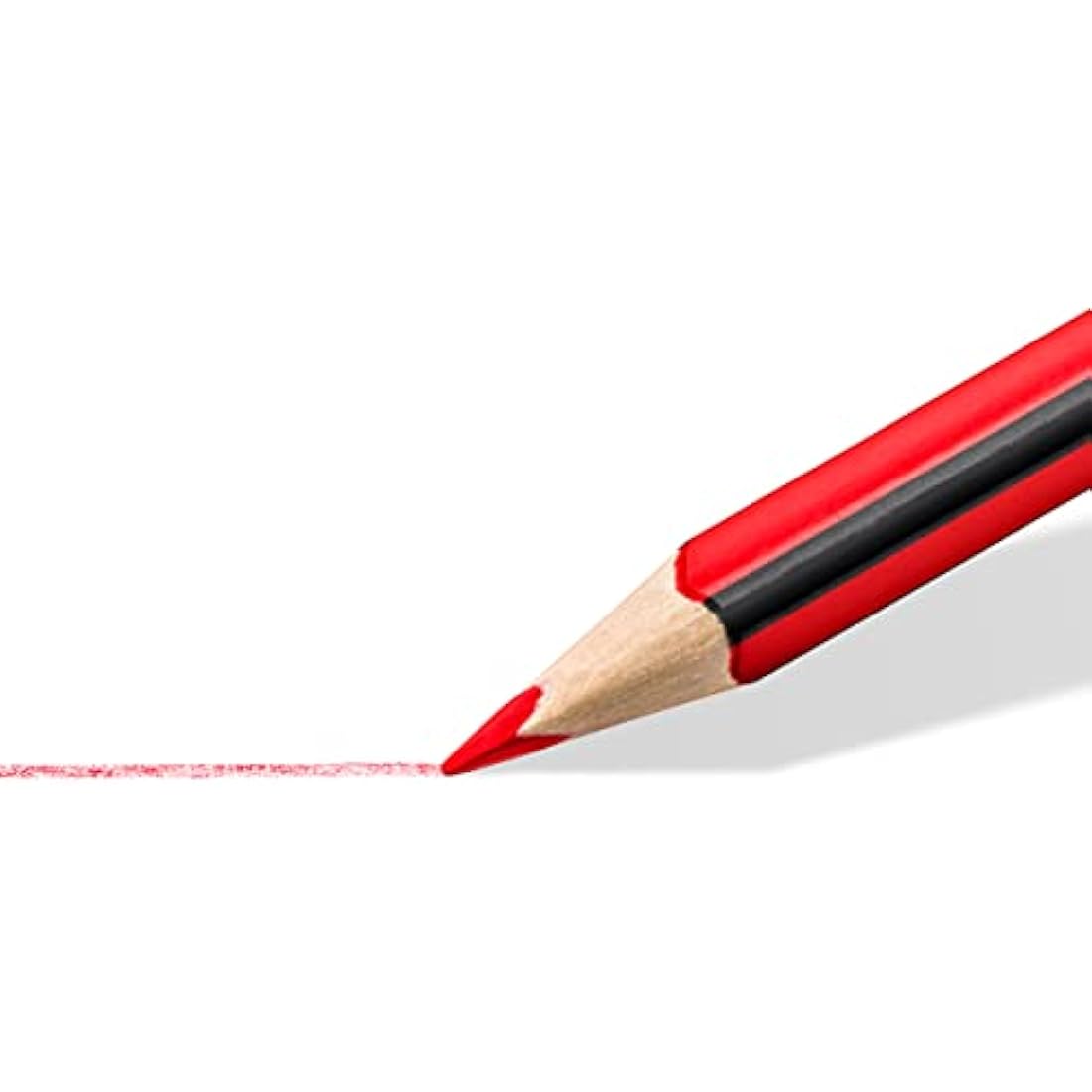 Staedtler Noris Colour Colouring Pencils, Ergonomic Triangular Format, Non-Slip Soft Surface, High Break Resistance, WOPEX Material, 144 Colouring Pencils in 12 Colours and 3 Sharpeners, 187 C144