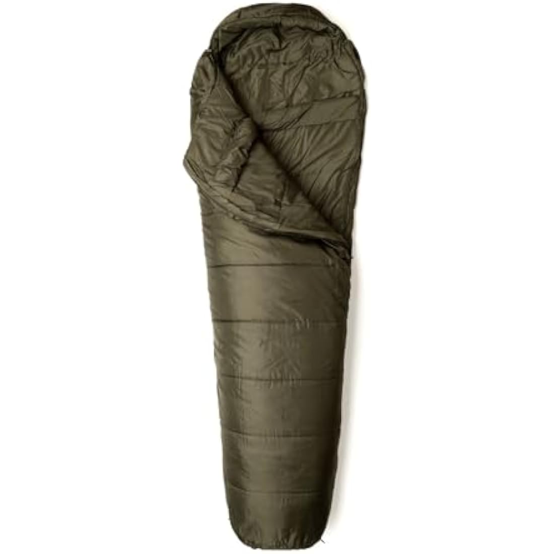 Snugpak The Sleeping Bag WGTE with Isofibre Insulation - Cold Weather Rated, Lightweight, Compact Mummy Sleeping Bag with Compression Sack for Camping, Hiking - Drawcord Hood & Dual-Zip