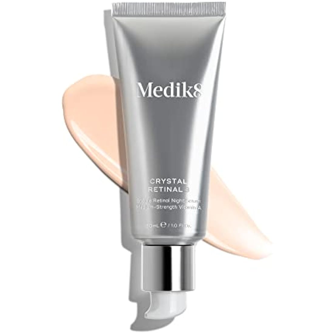 Medik8 Crystal Retinal 3 - Age-Defying Retinal Night Serum - Improves Wrinkles & Skin Firmness- 0.03% Retinal Strength - 11x Faster than Retinol - For New Vitamin A Users - 30ml