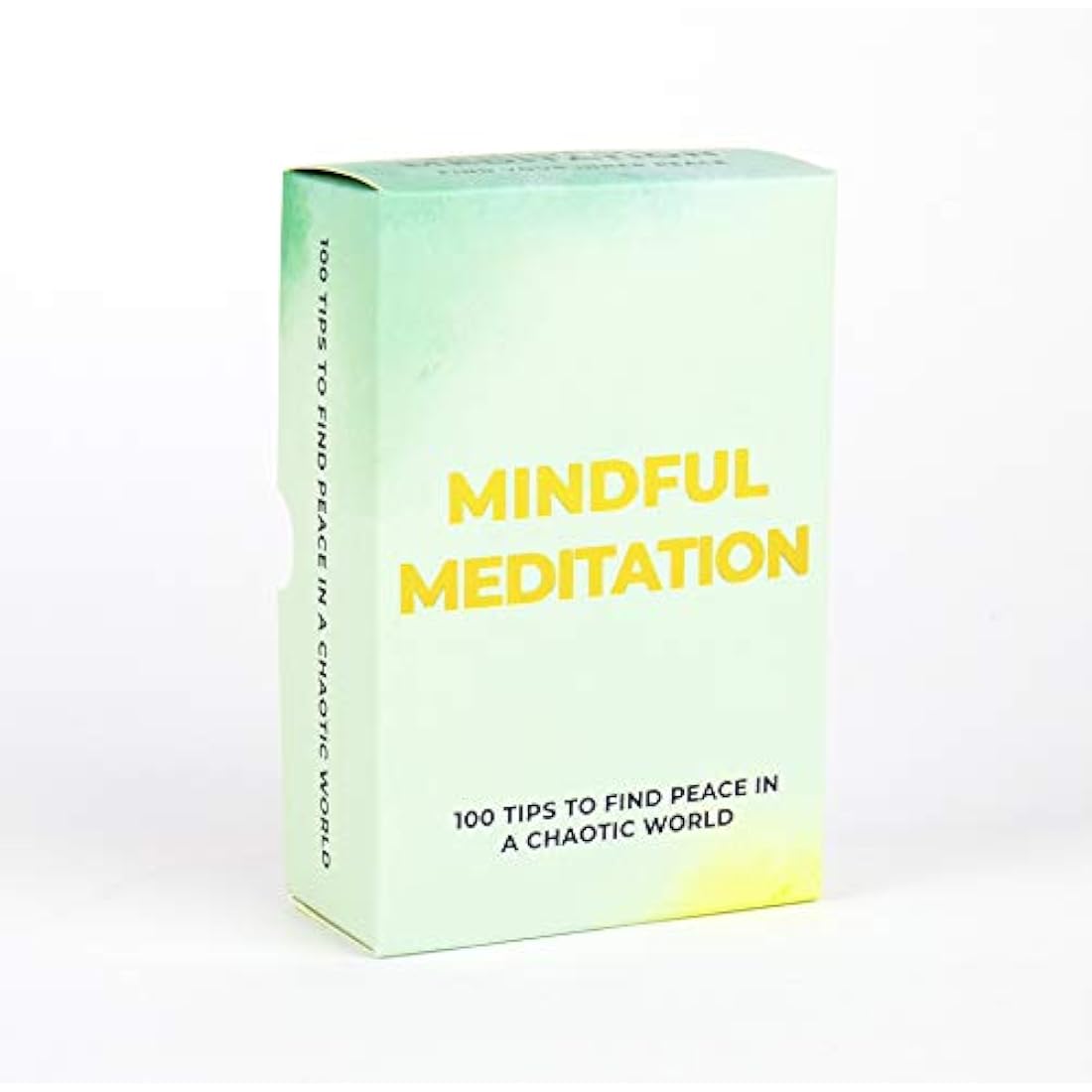 Gift Republic Mindful Meditation Cards 100 Mindfulness Guidance Cards Calming Meditation Gift Self-Care Positive Affirmation Anxiety-Relief