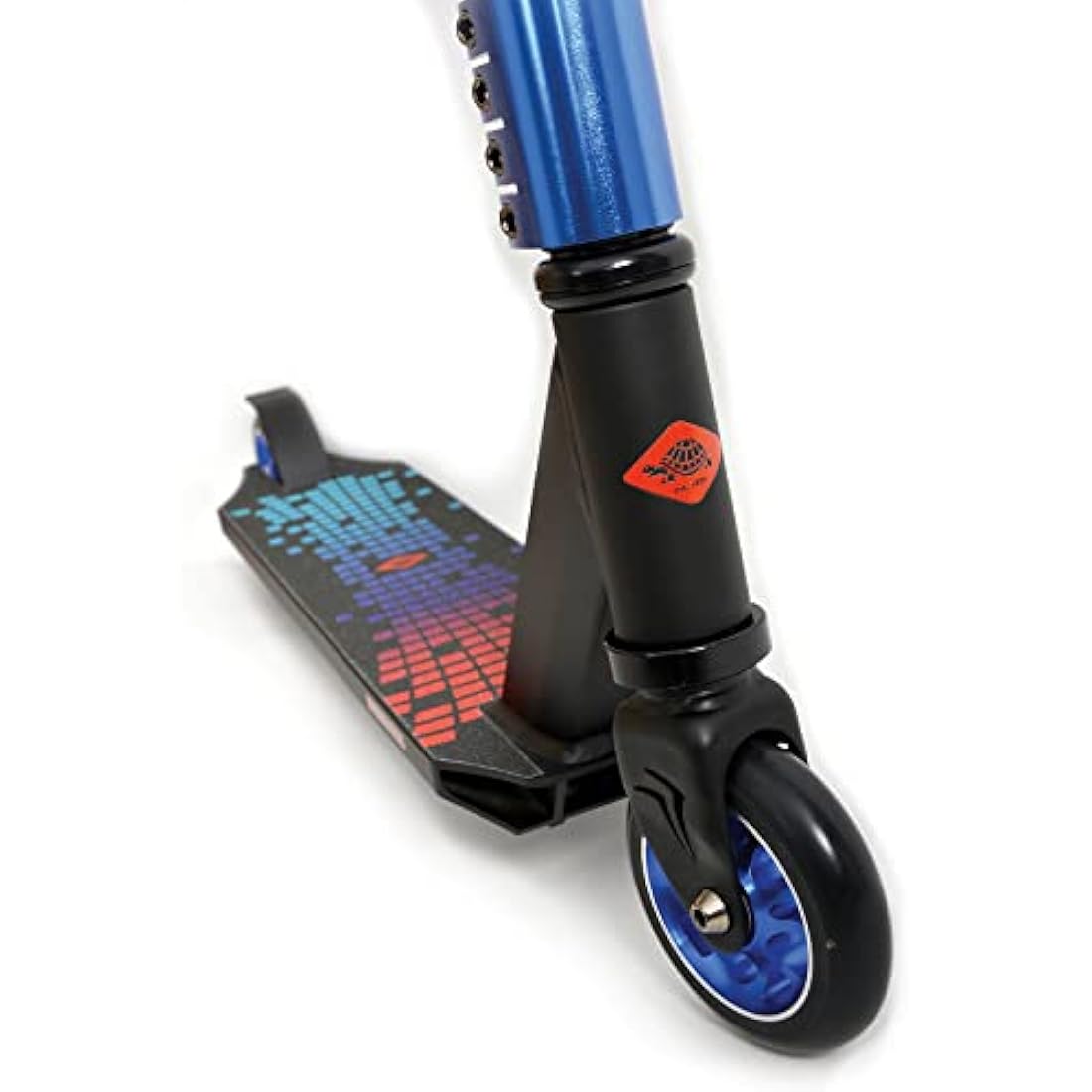 Schildkröt Stunt Scooter Kickless, toller Stuntscooter mit HIC-Compression und Alu-Felge, 100 mm PU Räder, für ambitionierte Stunts und Tricks