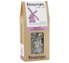 Teapigs Liquorice& Peppermint Tea 50 Temples (Pack of 2)