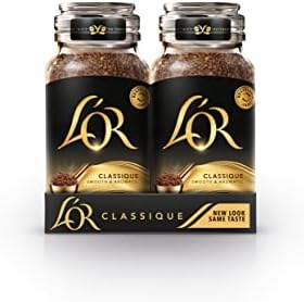 L'OR Classique Instant Coffee 150g (Pack of 6 Jars, Total of 900g) (Packing may Vary).