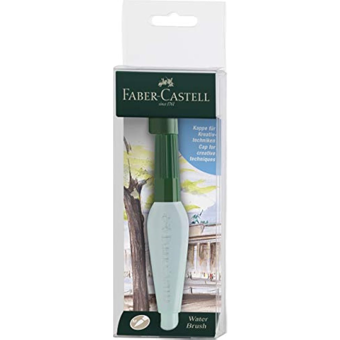 Faber-Castell Watercolour Pencil Set Complete with Watercolour Pencils ABLRECHT DÜRER and Water Tank Brush