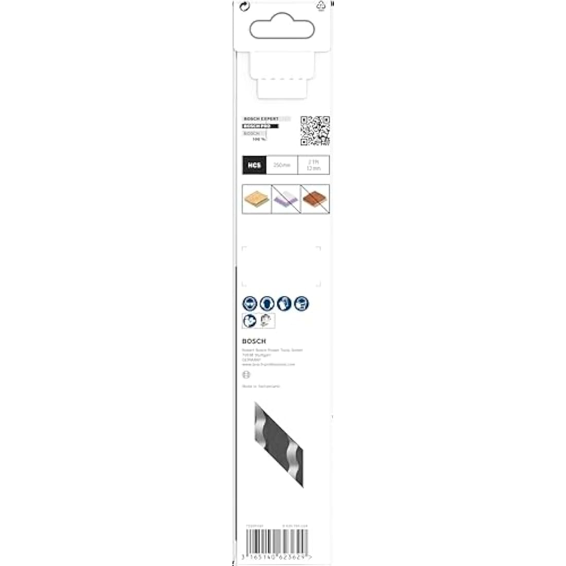 Bosch 3x PRO Fibre Insulation Precise T1013AWP Jigsaw Blade (for Mineral Wool, Mineral Wool, Length 250 mm, Professional Accessory Jigsaw)