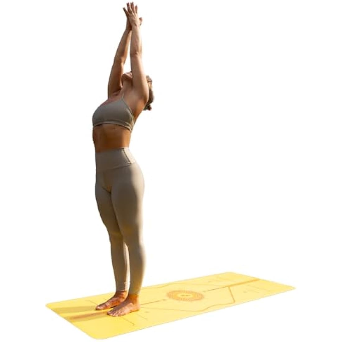 Liforme Printed Yoga Mat Collection - Free Yoga Bag, Patented Alignment System, Warrior-like Grip, Non-Slip, Eco-friendly, Sweat-resistant, Long, Wide and Thick for Comfort