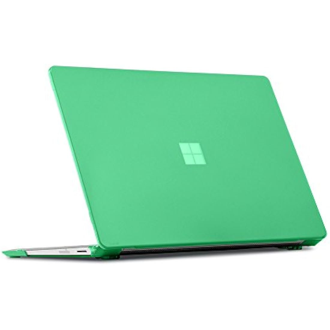 mCover Hard Shell Case Compatible with 13.5-inch Microsoft Surface Laptop 1/2 / 3/4 Computer with Alcantara Material Keyboard (Not for Metal Keyboard) -Green