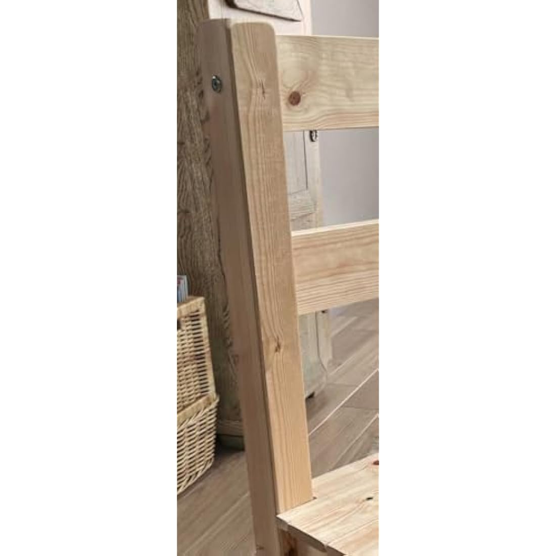 STRICTLY BEDS&BUNKS Atlas Heavy Duty Solid Pine Dining Chair for Dining Room or Kitchen | Wooden Dining Chair