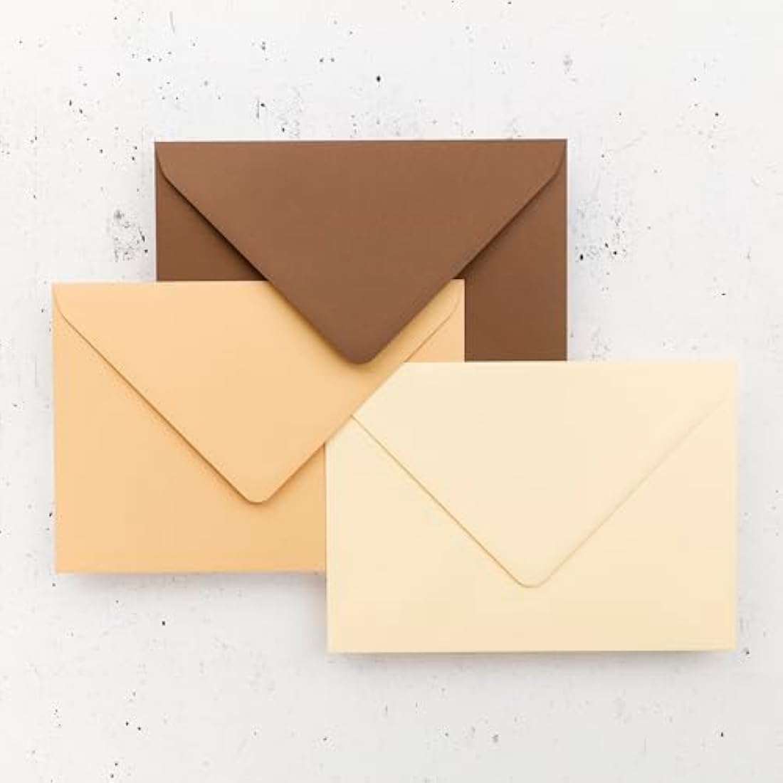 Clairefontaine - Ref 5842C - Pollen Envelopes (Pack of 20) - C5 Sized, 120gsm Paper, Gummed Seal, Inkjet & Laser Printer Compatible, Acid Free - Tawny