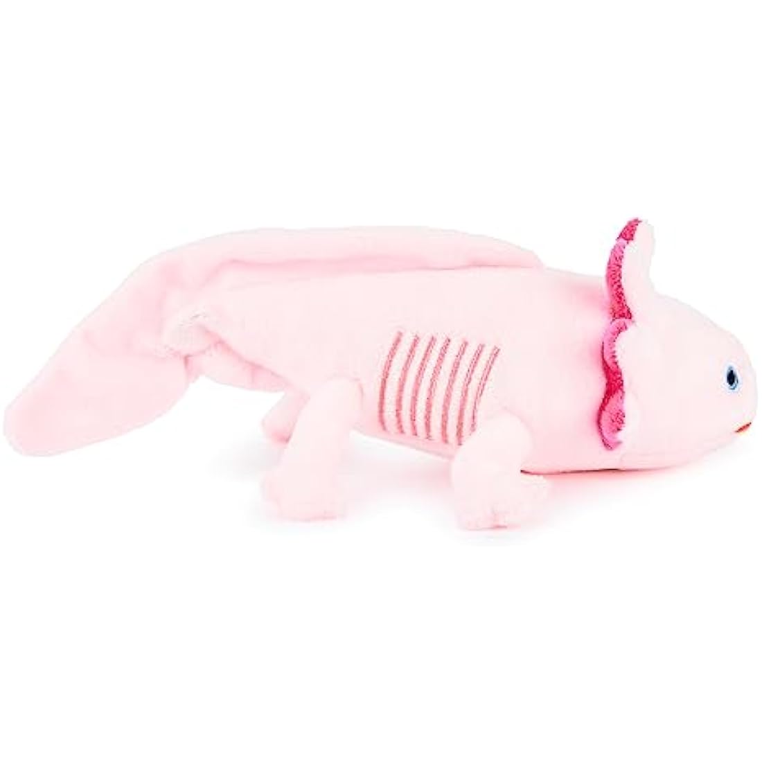Zappi Co 100% Recycled Plush Axolotl Toy (22cm Length) Stuffed Soft Cuddly Eco Friendly animals Collection For New Born Child First kid