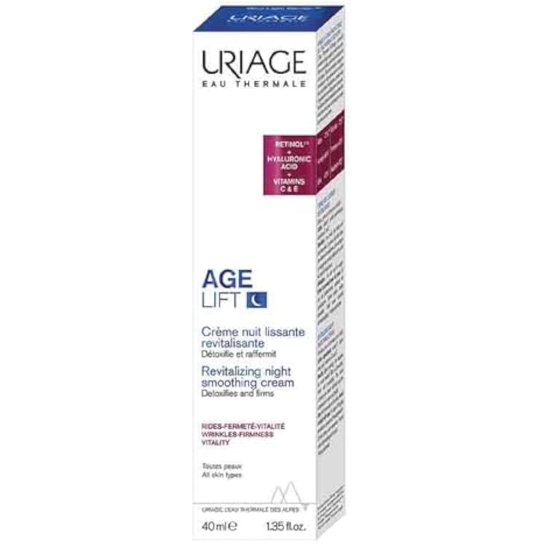 Uriage Age Lift cr Noche revitaliza 40ml