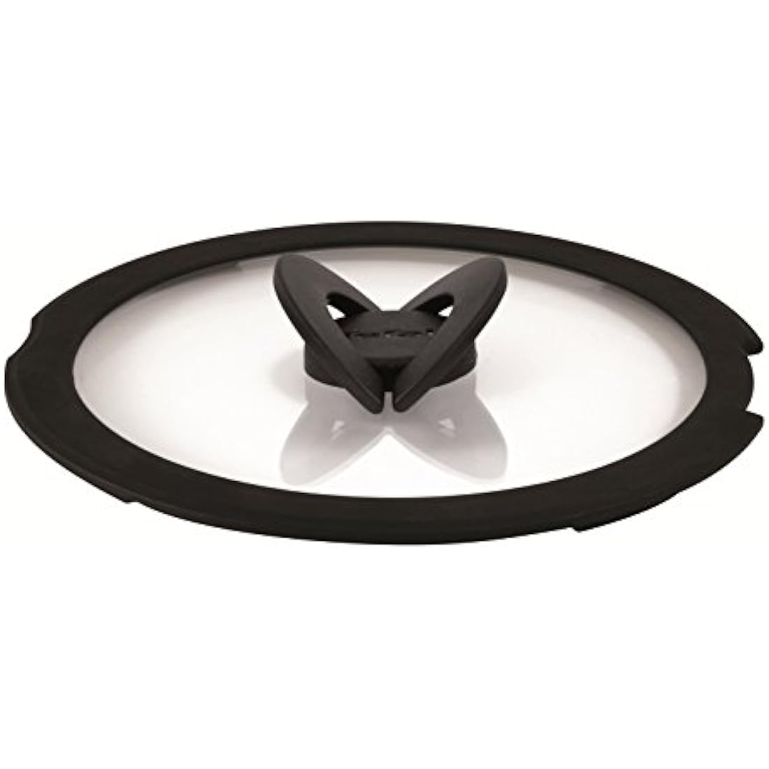Tefal Ingenio L9931012 3 Piece Glass Lids, 18-18-20, Black