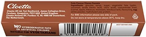 Chewits Cola Chewy Sweets, Multi Color, Mixed-Fruit, 30 g, Pack of 40
