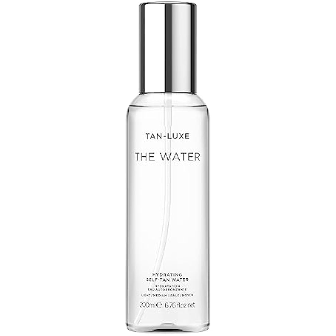 Tan Luxe THE WATER Self Tan Water, Medium (200 ml) Self Tanning Water, Cruelty Free & Vegan