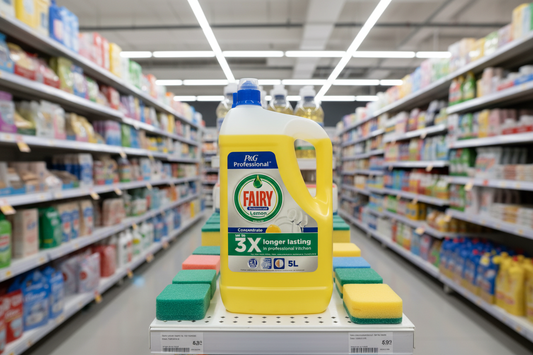 2 x Fairy Professional Washing Up Liquid Lemon Bulk 5L