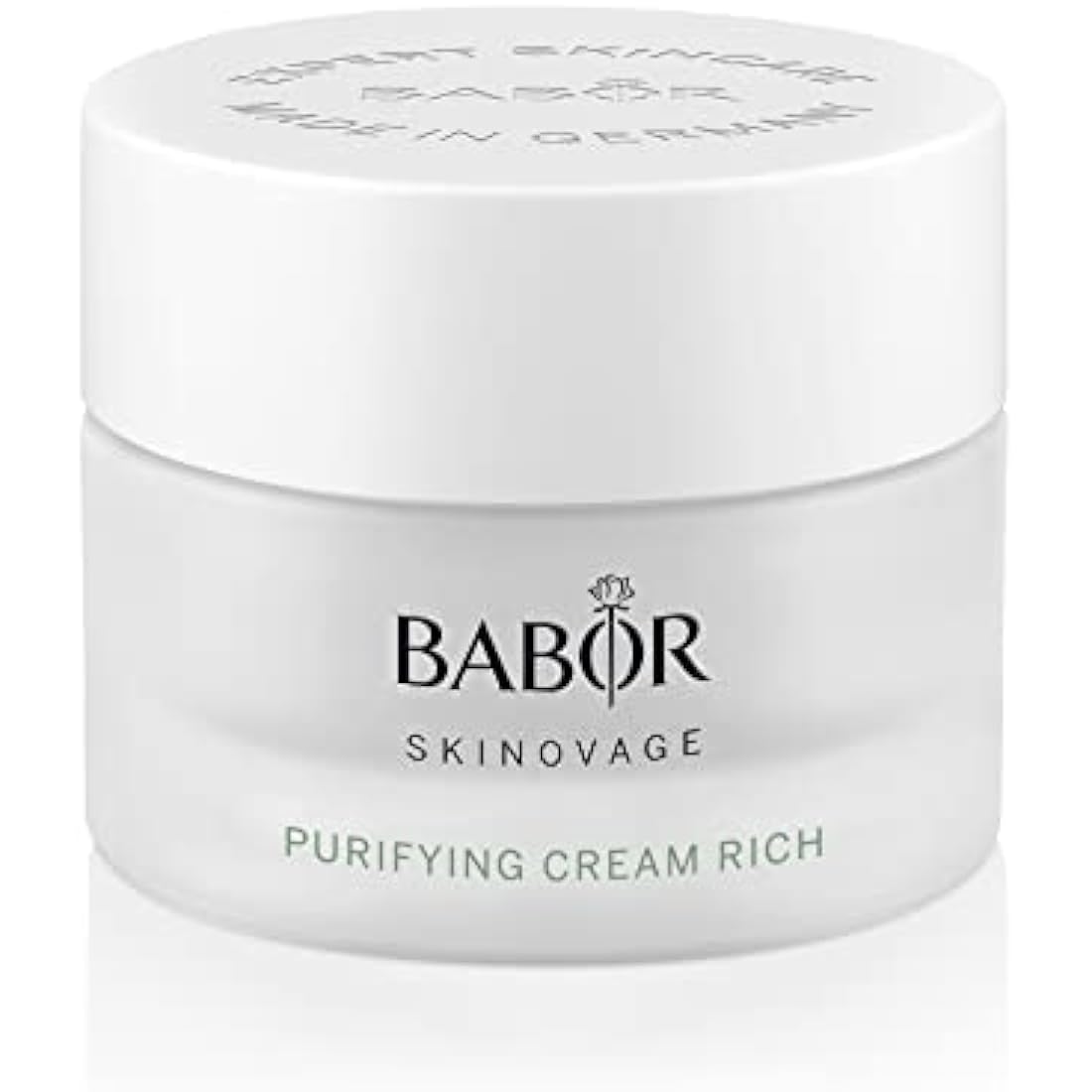 BABOR SKINOVAGE Purifying Cream rich, Rich facial cream for impure skin, Clarifying and pore-refining facial care, Vegan, 50 ml