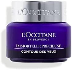 L'OCCITANE Precious Eye Balm 15ml | Vegan & 96% Readily Biodegradable | Wrinkle & Dark Circle Reducing | Premium & Clean Beauty Skincare Eye Balm for All Skin Types
