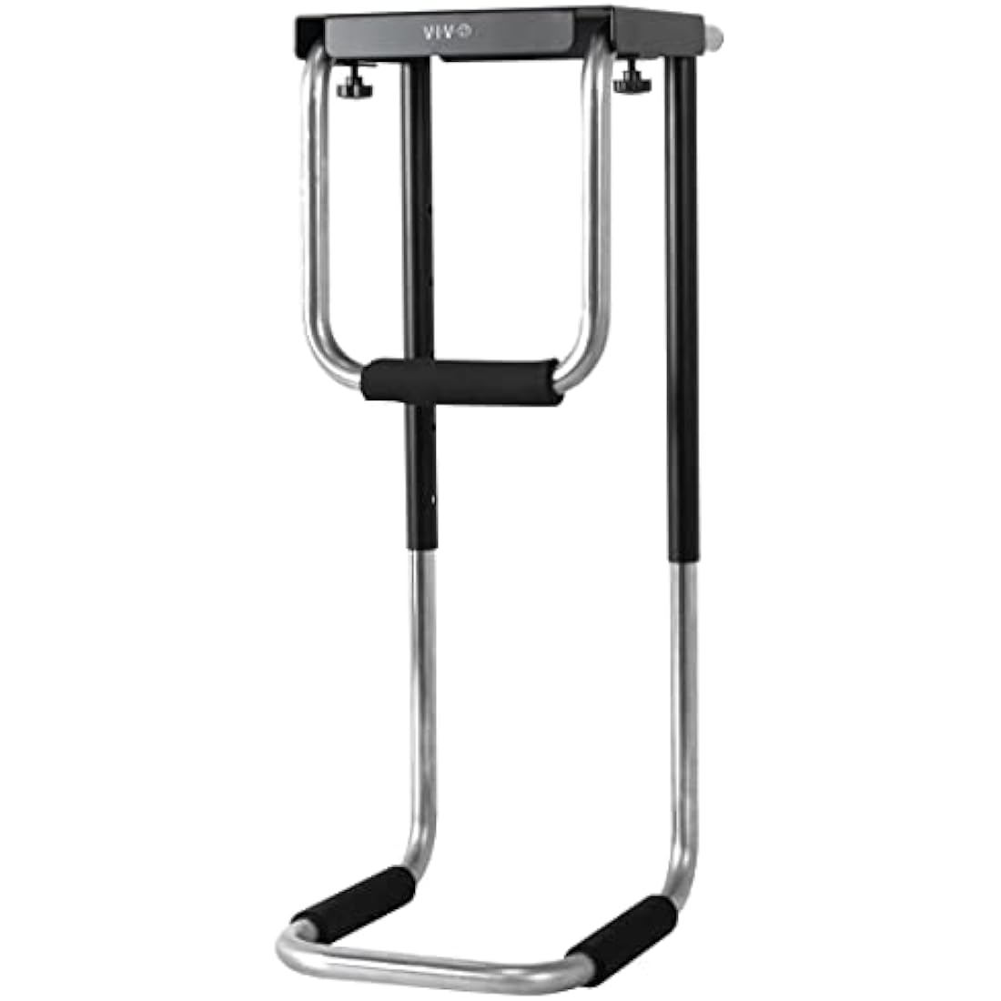 VIVO Heavy Duty Adjustable Under-Desk PC Mount Computer Case Holder Supports up to 66 lbs (MOUNT-PC04A)