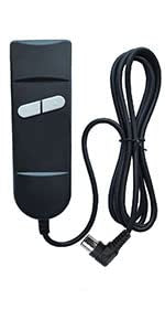 Huachuang ‎Recliner Hand Control,Controller,recliner remote control,for recliner, armchair or lift,with slingshot line,2 buttons,5 pin,1 motor