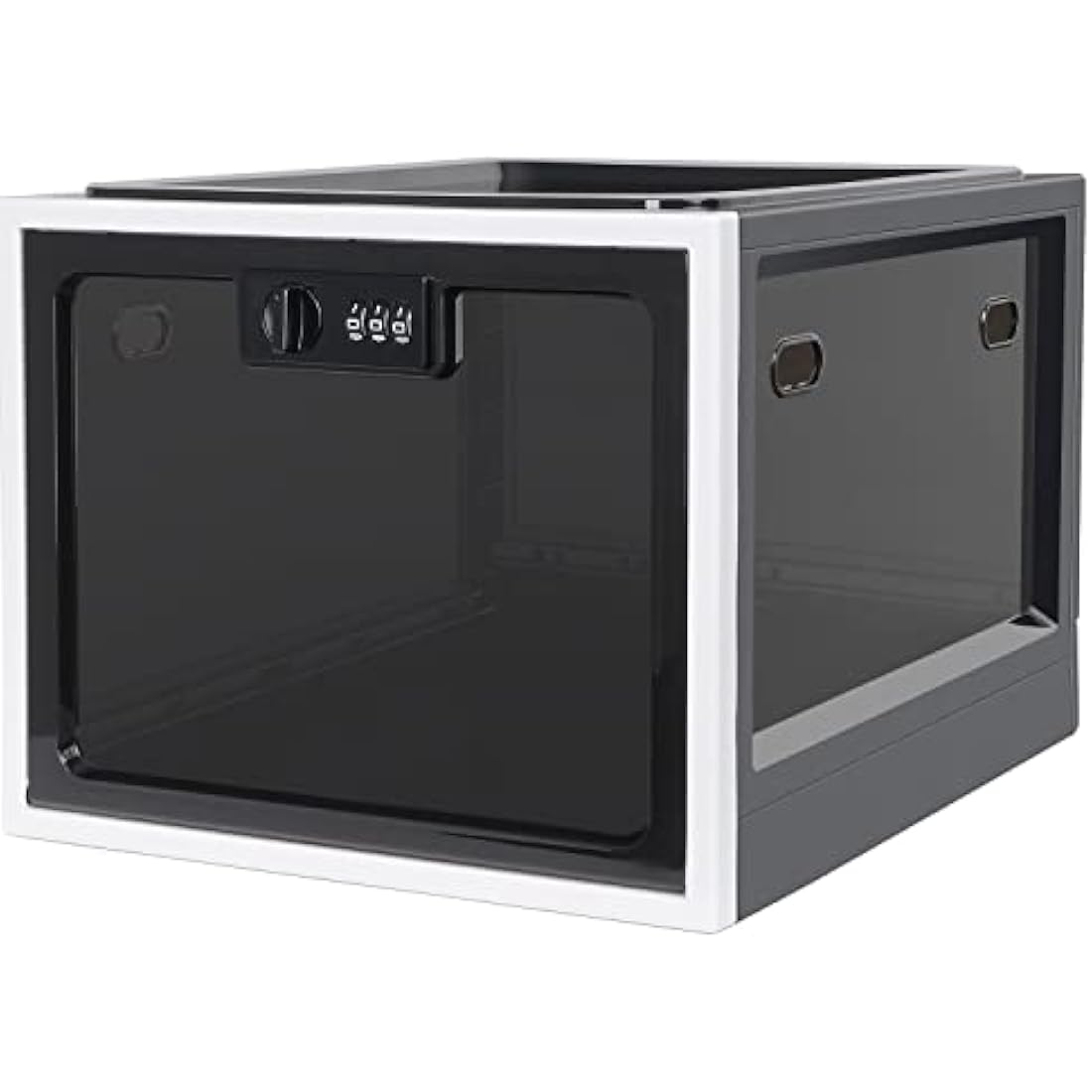 Lalifebuss Medicine Lock Box, Medication Lockable Container for Refrigerator Food Safe Locking LockerTablet Phone for Kitchen Home School and Office Safety