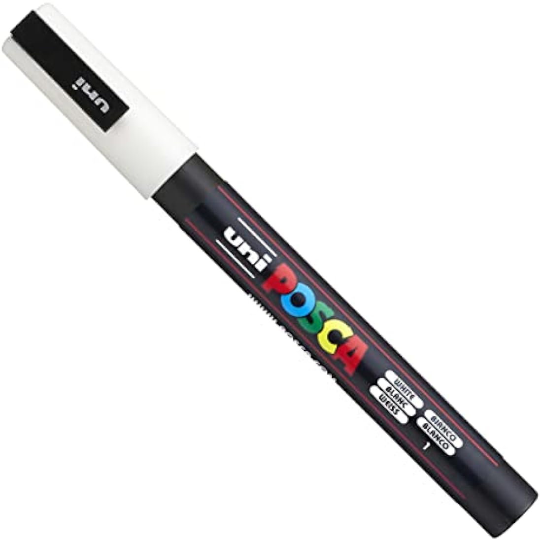 Posca Paint Marker Pens - PC-3M and PC-5M - Set of 20 in Canvas Wrap