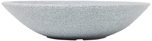 Stewart 5110077 Low Varese Bowl - Alpine Grey, 60x60x15 cm