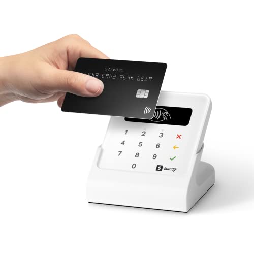 SumUp Air Bundle - Air Card Reader & Charging Station - contactless payments with Credit & Debit Card.
