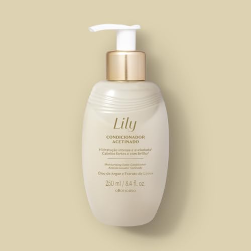 Condicionador Acetinado Lily, 250ml By O Boticário