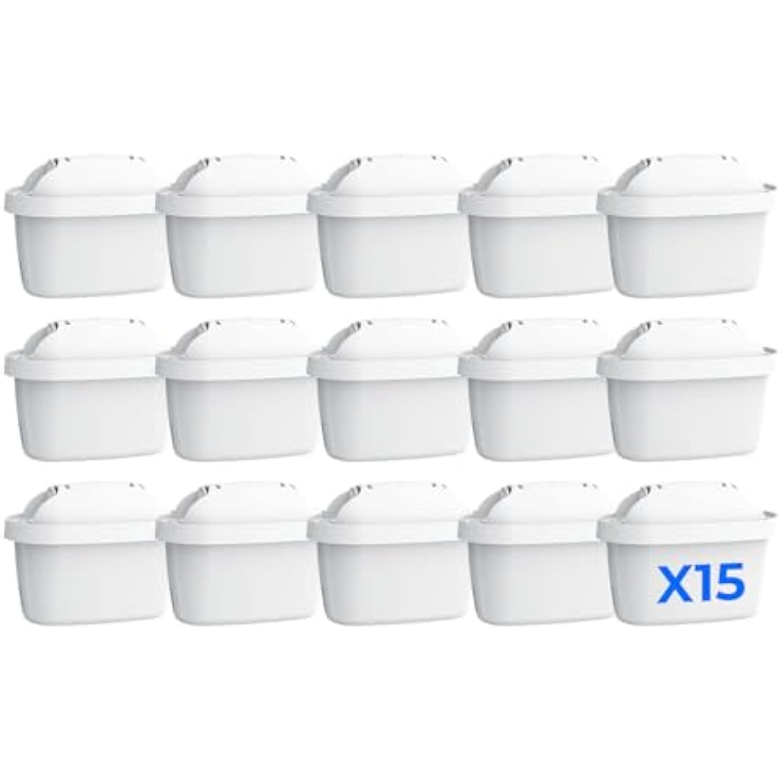 Waterdrop Water Filter Cartridges, Replacement for Brita® Maxtra+® Plus, Maxtra Pro® All-in-1, Compatible with Brita® Marella® Jug and Kettle, Reduce PFAS, PFOA/PFOS, TÜV SÜD, NSF Certified (15)