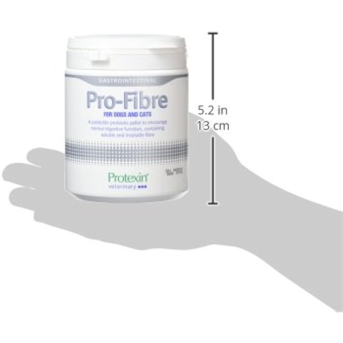 Protexin Veterinary Pro-Fibre for Dogs and Cats, 500g, Green brown, VE-017