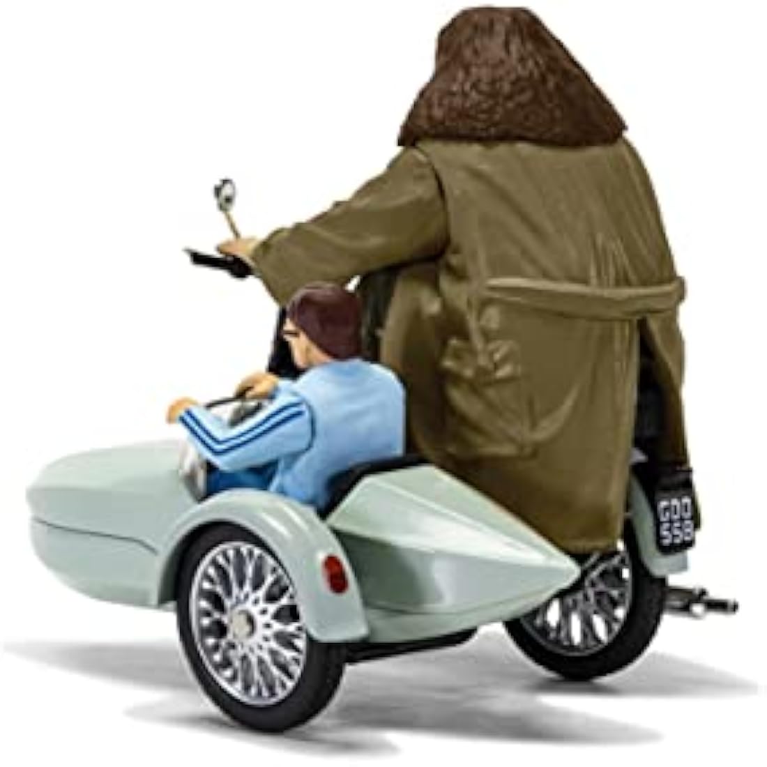 Corgi Diecast Model Cars - CC99727 Harry Potter Hagrid Motorcycle and Sidecar - Men, Women & Kids Souvenir Gifts from UK - Small Die Cast Toy Car Models for Boys, Gift for Motor Enthusiasts
