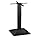 Bolero Cast Iron Step Square Table Base - Durable Design with Adjustable Feet - Perfect for Indoor & Outdoor Use In Restaurants, Homes or Cafes - 720mmx425mmx425mm