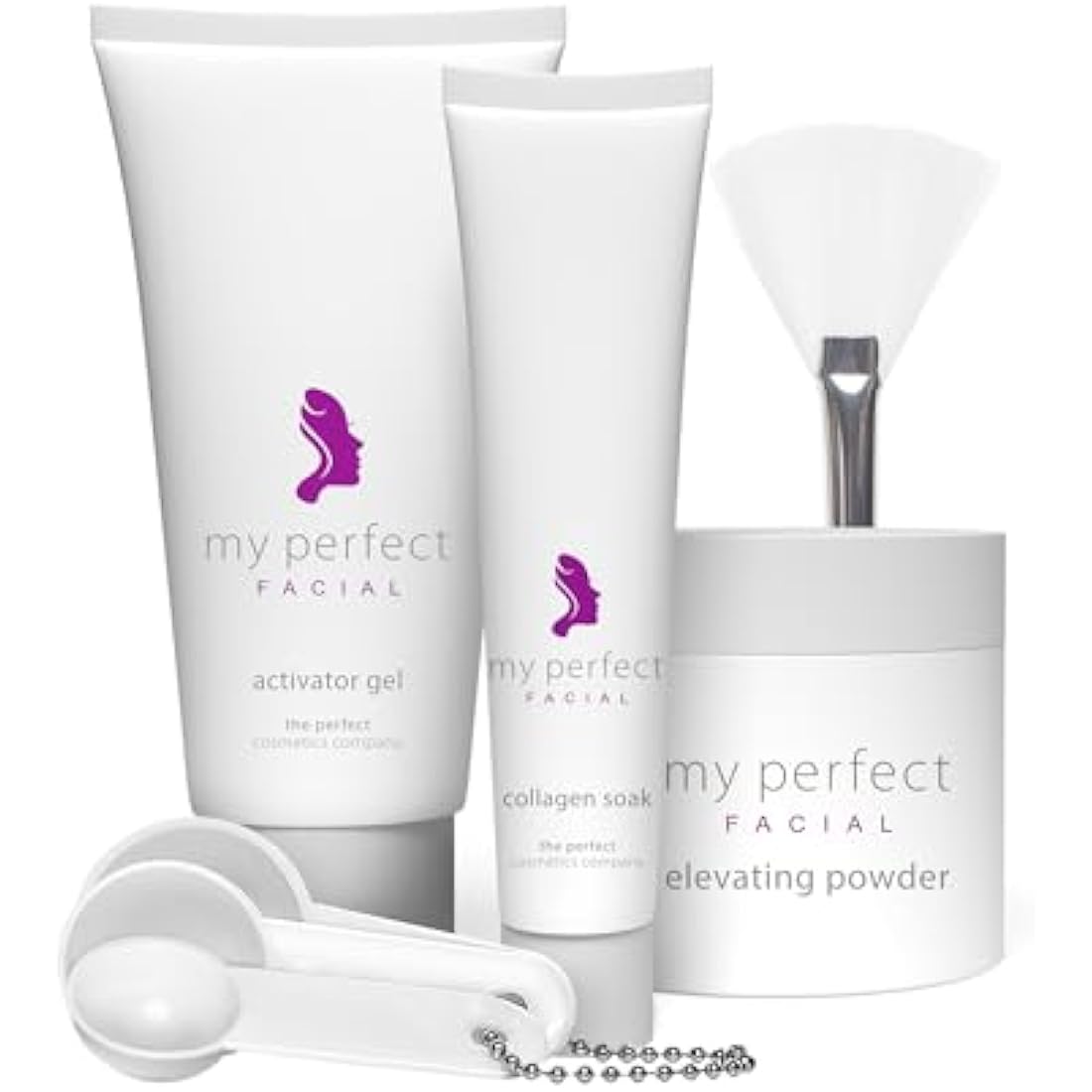 My Perfect Facial, Penny Lane, 10 Treatment Kit, Instant Results, Clinically Proven, Anti-Ageing 3-Stage Facial Contouring and Skin Tightening System. Salon Grade Results, As Seen on TV.
