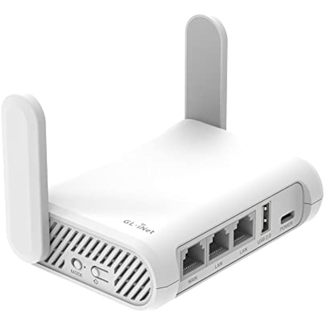 GL.iNet GL-SFT1200 (Opal) Portable Wifi Router for Travel, Wireless Access Point, Pocket Wifi 5 Abroad, Secure Vpn Router, Mobile Wireless Routers for Modem, Mini Routers for Hotel, Plane, Openwrt