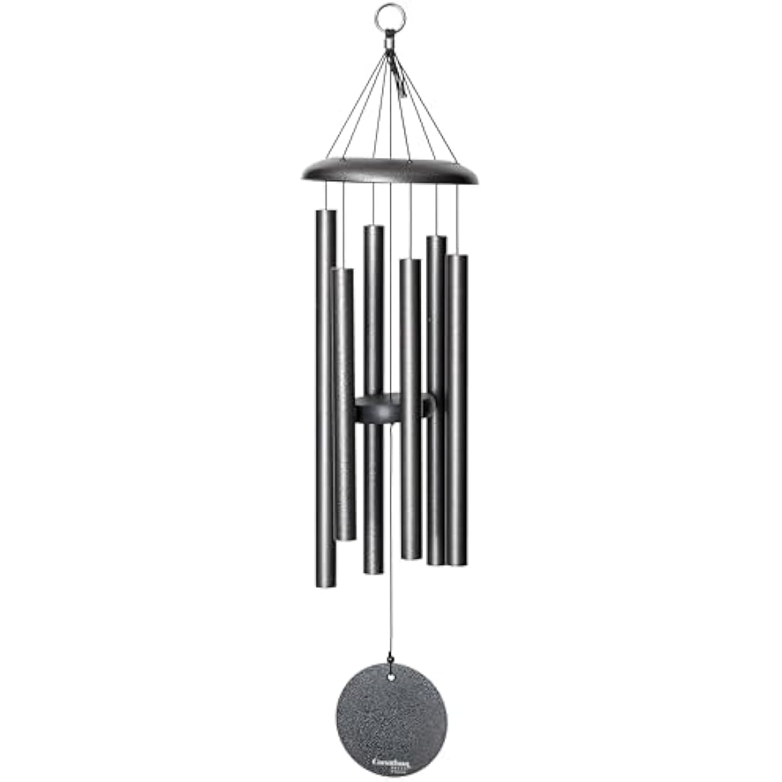 Corinthian Bells by Wind River - 30 inch Silver Vein Wind Chime for Patio, Backyard, Garden, and Outdoor Decor (Aluminum Chime) Made in The USA