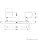 ledscom.de 2 Pieces Wall Light WAIKA, 2-Light, Switch, White matt, Angular, 2X GU10 max. 60W