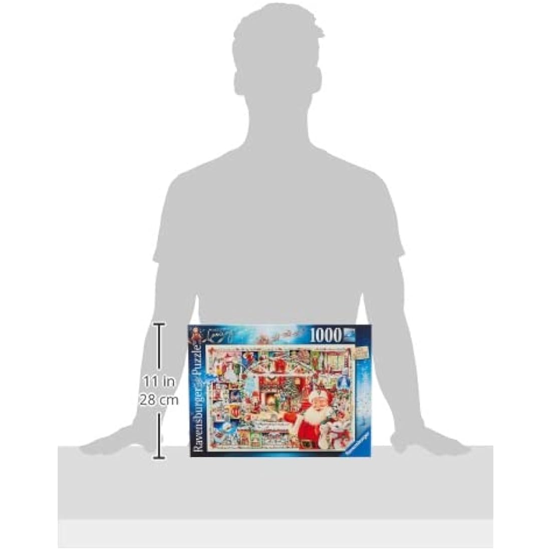 Christmas is Coming! Limited Edition 2020 1000 piece Jigsaw Puzzle for Adults & for Kids Age 12 and Up